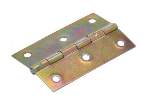 Pletený pánt 70 x 42mm, pozinkovaný zlato, 20 ks
