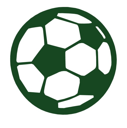 Dekor prívesok, prelamovaná dekorácia, GUĽA, futbal, zelená