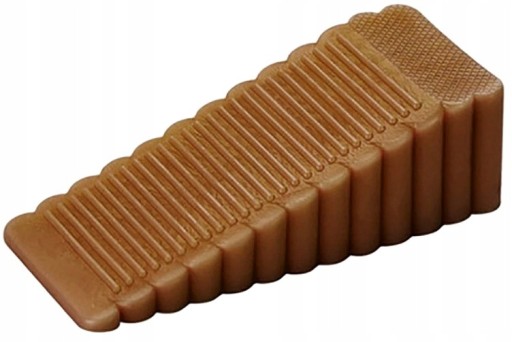 Plastová zarážka dverí Lock Brown Wedge