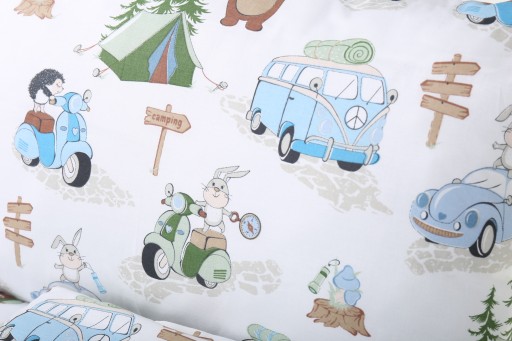 OBLIEK NA VANKÚŠ 40x60 cm BAVLNA 100% JASIEK BABYMAM Zips