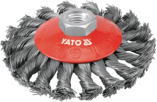 YATO KOTÚČOVÁ KEFA ZÁVIT 100MM SPLAT WIRE.