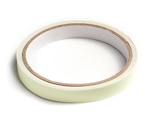 GLOW IN THE DARK TAPE - SAMOLEPIACA fosforeskujúca FLUORESCENTNÁ