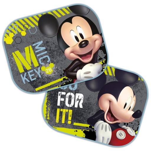BOČNÉ SLNEČNÉ TIENE DO AUTA 2 KS MICKEY MOUSE