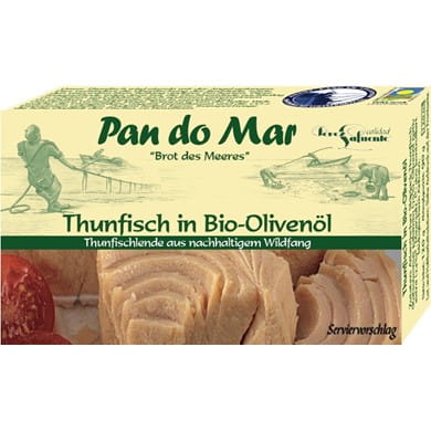 Tuniak v bio olivovom oleji 120g Pan do Mar