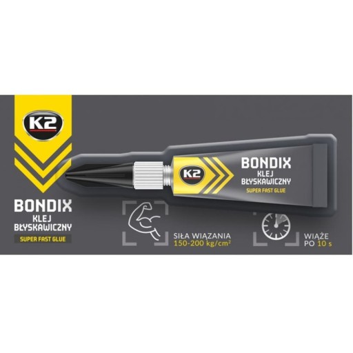 BONDIX lepidlo na plasty 3g