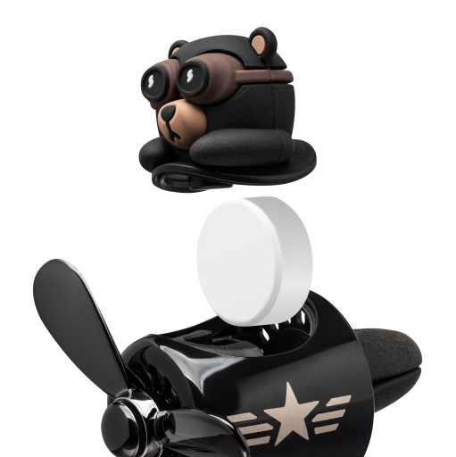 NÁPLŇ VÔNE DO AUTA Teddy Bear Pilot SADA 5 TABLET Osviežovač vzduchu do auta