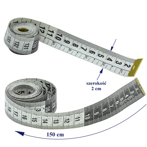 Krajčírsky meter široký 150 cm