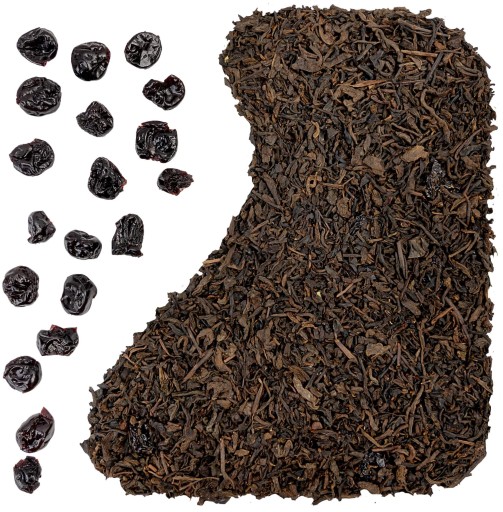 Červený čaj pu-erh ČEREŠNE V ROM 50g