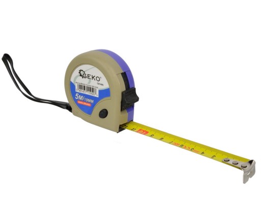KOTÚČENÁ MIERA 5M 16MM ZÁMKA OCELEJ PÁSKY