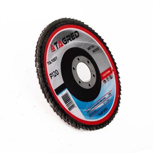 KOLESO BRÚSNEHO KOTÚČA KLAPKA 125MM P120