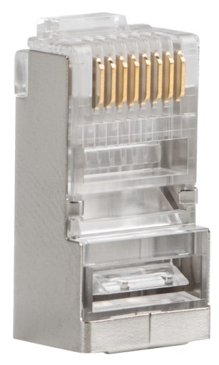 10 ks SVORKY ZÁSTRČKA RJ 45 FTP tienená Lanberg