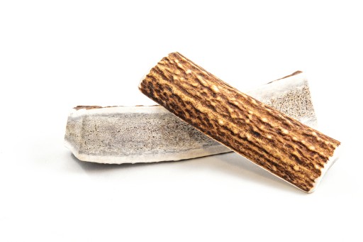 S Mäkký jeleň / 8-10 cm Prírodná žuvačka na parohy pre psov 20-40 g