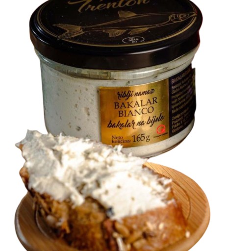 Bakalar Bianco rybia pasta 165g Trenton