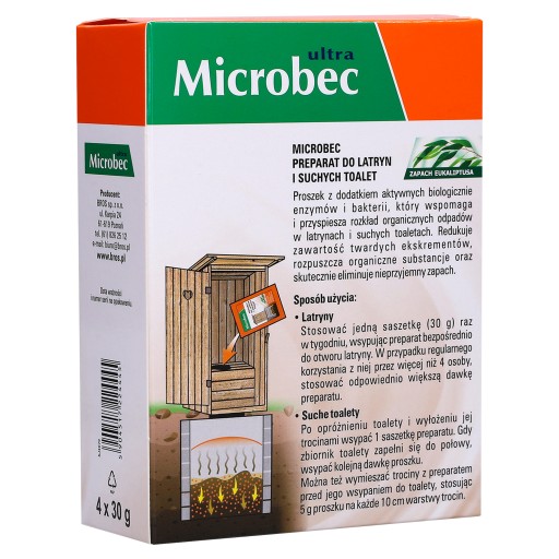 MICROBEC ULTRA BAKTÉRIE PRE SUCHÉ ZÁCHODY A POZNÁMKY