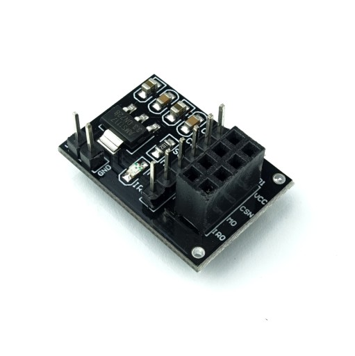 NRF24L01 adaptér do zásuvky modulu s 3,3V regulátorom