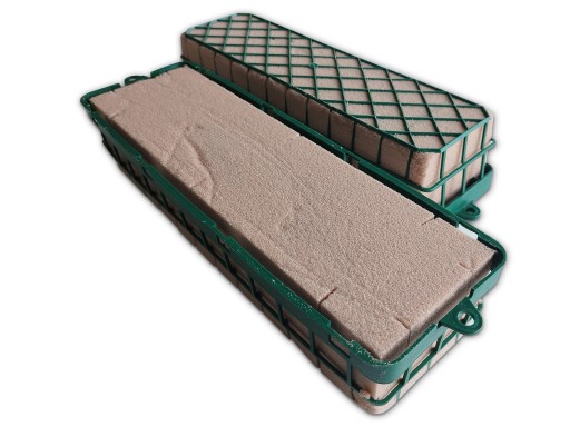 GARNETOVÁ MAXI OTVORENÁ SUCHÁ HUBKA NA KVETY 40 x 11 cm