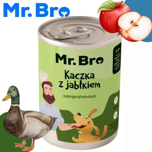 Pán. Káča Bro s jablkom 400g – Monoproteín