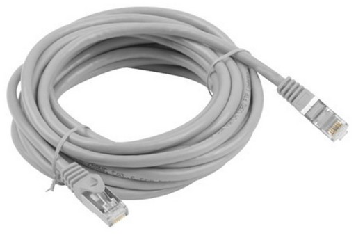 LAN ETHERNET internetový sieťový kábel cat 6 FTP RJ45 1,5m krútený pár Šedá