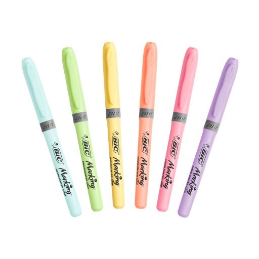 BIC Highlighter Pastel Blister 6 ks