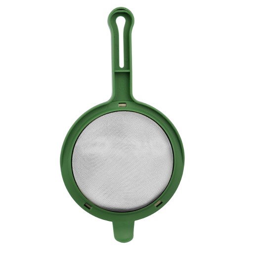 KUCHYNSKÝ SITOK S RÚČKOU, JEMNÁ SIEŤKA, 13CM ZMES