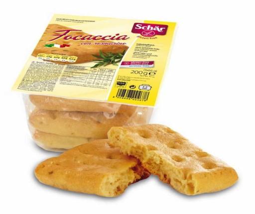 SCHAR Focaccia s rozmarínom, bezlepková Focaccia con rosmarino (200 g)