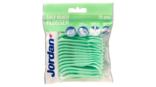 Zubná niť Špáradlá Jordan Flosser 25 KS.