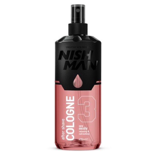 NISHMAN voda po holení No3 Nesly 400ml