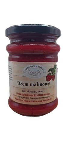 Malinový džem bez cukru 2023