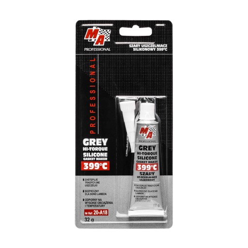 ŠEDÝ SILIKÓNOVÝ TESNENIE 32G-MA PROFESSIONAL