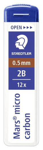 Grafit 0,5 mm 2B Staedtler