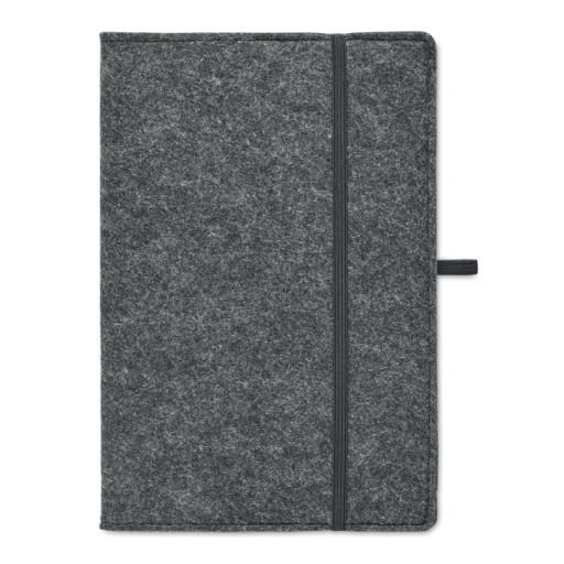 Zápisník A5 s plsteným obalom | 80 listov | V Lin | Recyklovaný papier