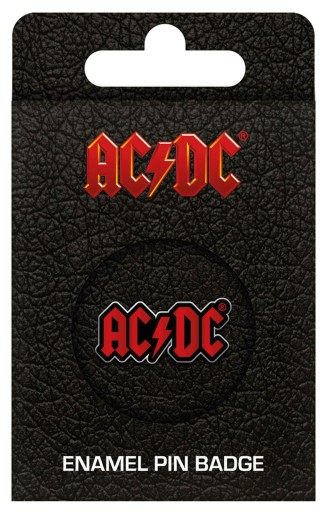 Malý špendlík s logom AC/DC na špendlík na batoh badzik