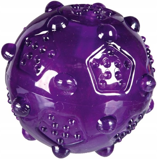 Trixie LOPTA, TERMOPLASTICKÁ guma, Squeaky, 8cm
