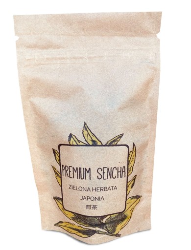 Zelený listový čaj SENCHA PREMIUM z Japonska