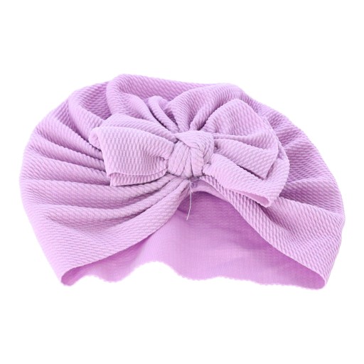 Detský turban s mašľou, dievčenská čiapočka