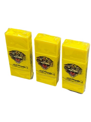 ED HARDY Designer ERASERS 3 KS