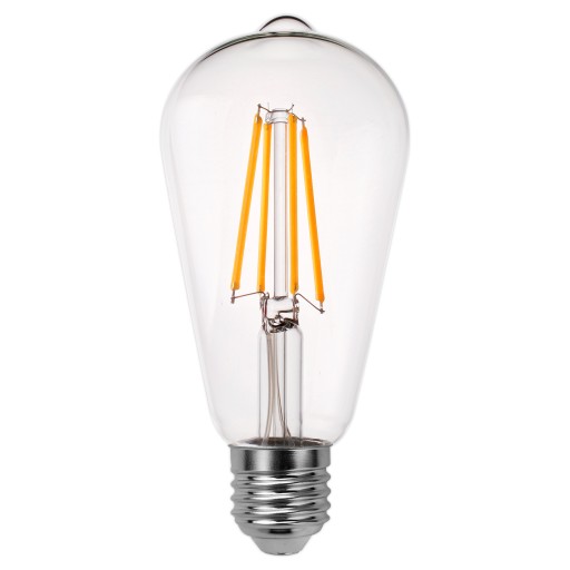 E27 LED FILAMENT EDISON RETRO DEKORATÍVNA 8W žiarovka