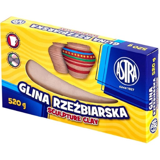 Hlina SOCHA HMOTA 520g ASTRA hlina