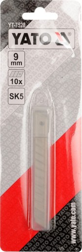 BRZDOVÉ ČEPELE 9MM 10KS YATO