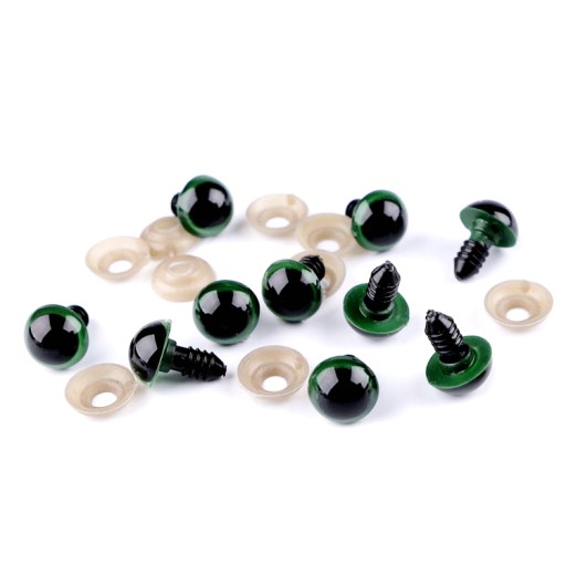 ZELENÉ OČI MASKOTA 12mm - HRY