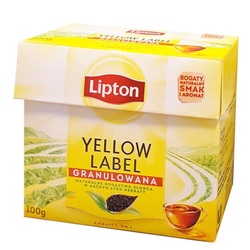 Lipton Yellow Label 100g granulovaný čaj