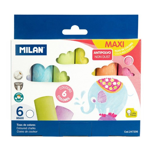 Milan Krieda MAXI okrúhla, 6 farieb