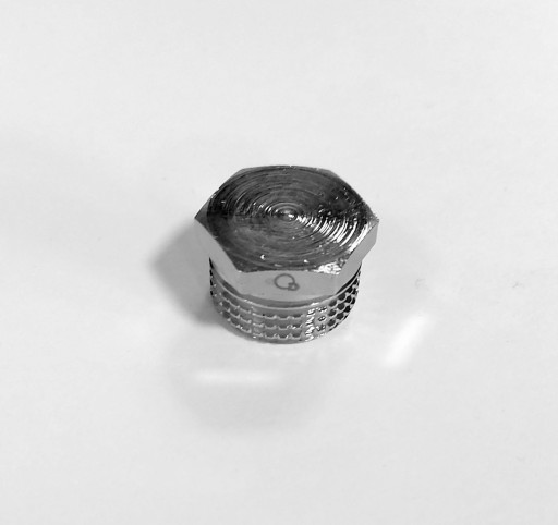 DIAMANTOVÁ 1/2'' záslepka, chróm