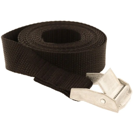 Upevňovací pás 25 mm x 250 cm so striebornou samouzamykacou prackou 250 kg TAP