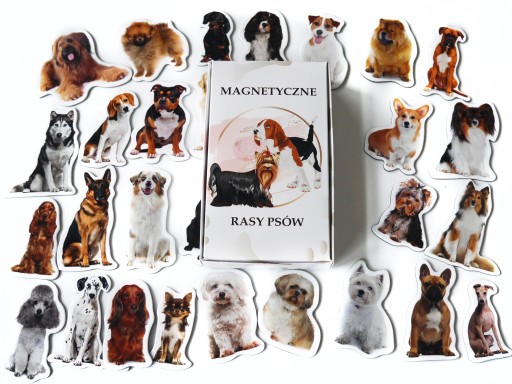 Magnety na chladničku Zoznám sa s PSIENKAMI