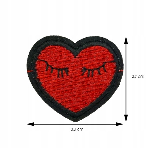 TERMO nažehľovačka Heart Heart Patch