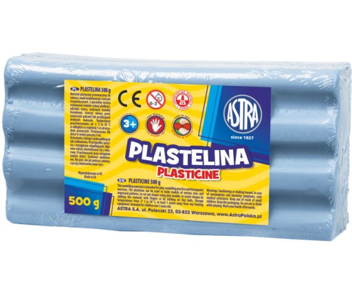 ASTRA plastelína 500g SVETLOMODRÁ