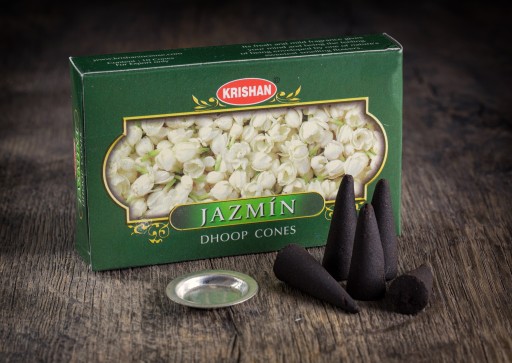 KUŽEĽOVÉ VONNÉ TYČINKY Krishan 10 ks - Jazmín
