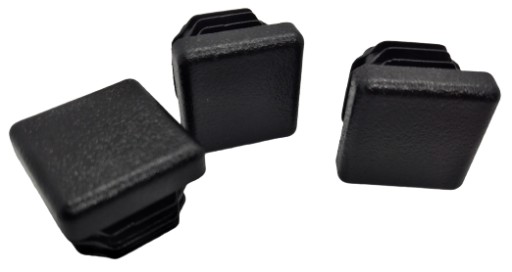 Profilová krytka 25x25 BLACK strešný stĺpik