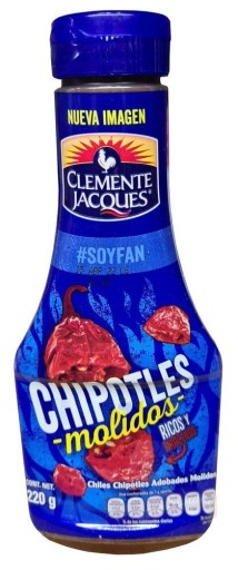Chipotles molidos omáčka 220g Clemente